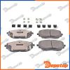 Plaquettes de frein avant pour TOYOTA | FEBI BILSTEIN 116400